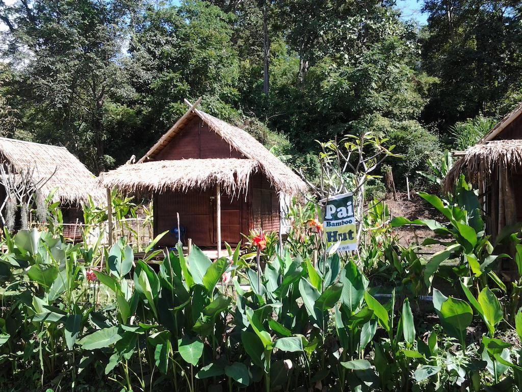 Pai Bamboo Hut Hotel Eksteriør billede