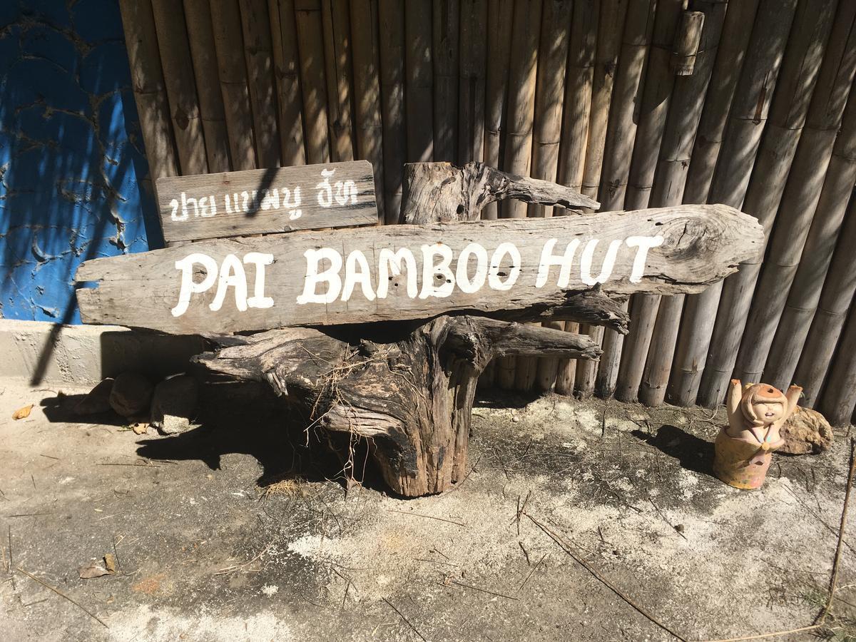 Pai Bamboo Hut Hotel Eksteriør billede
