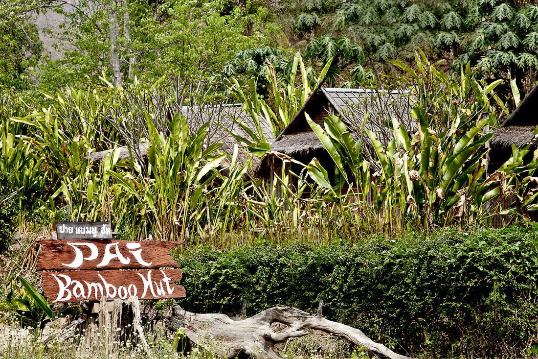 Pai Bamboo Hut Hotel Eksteriør billede