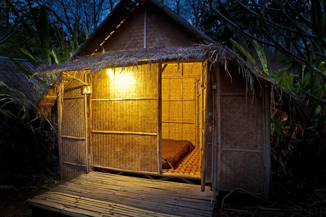 Pai Bamboo Hut Hotel Eksteriør billede