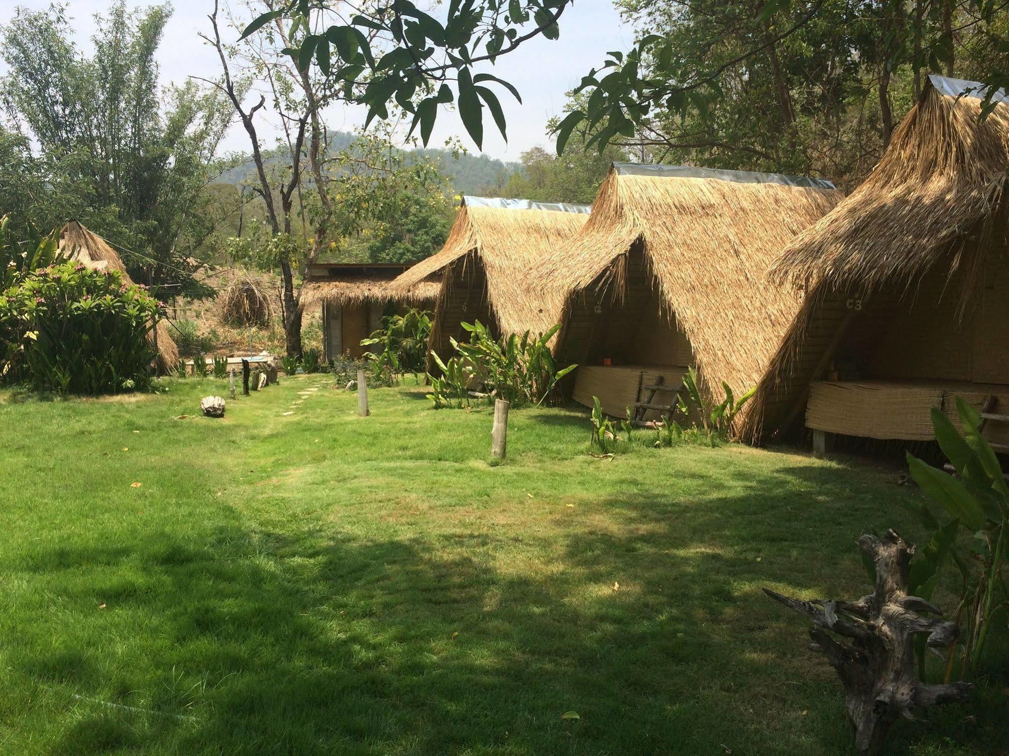 Pai Bamboo Hut Hotel Eksteriør billede